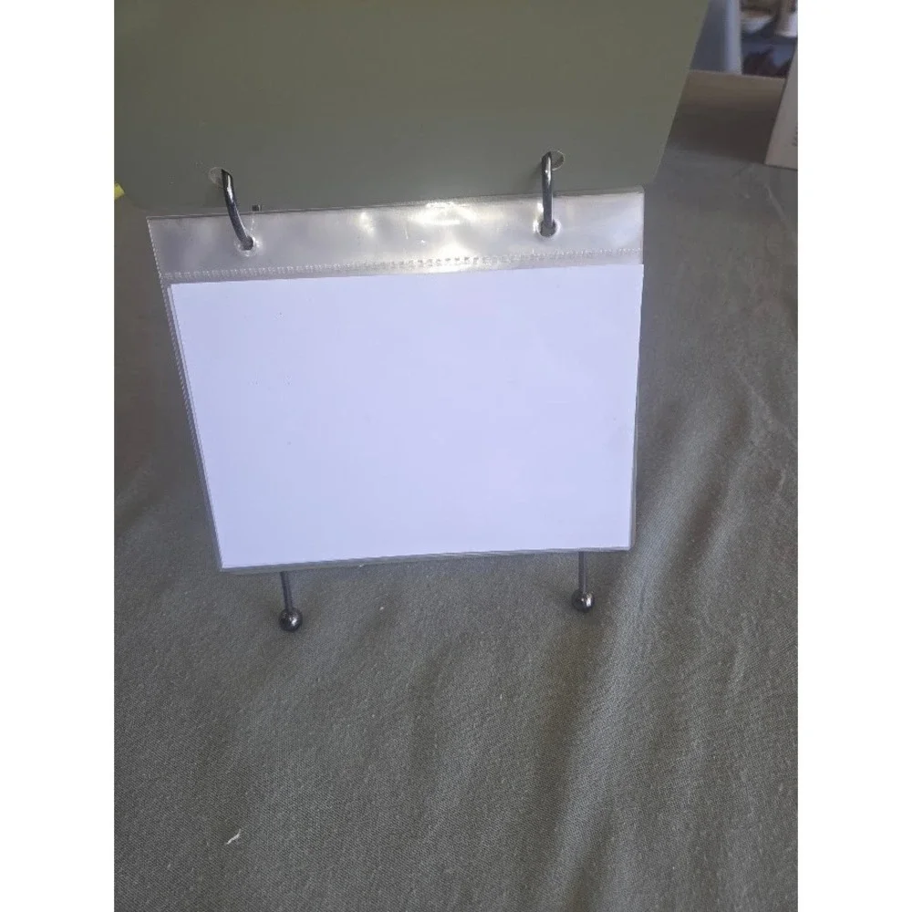 Burnes of Boston Angel Flip Photo Album Desk Display A78384 Vintage Style